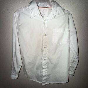🧡10 for $20🧡 French Toast Boy White Dress Long sleeve button up shirt| size 8
